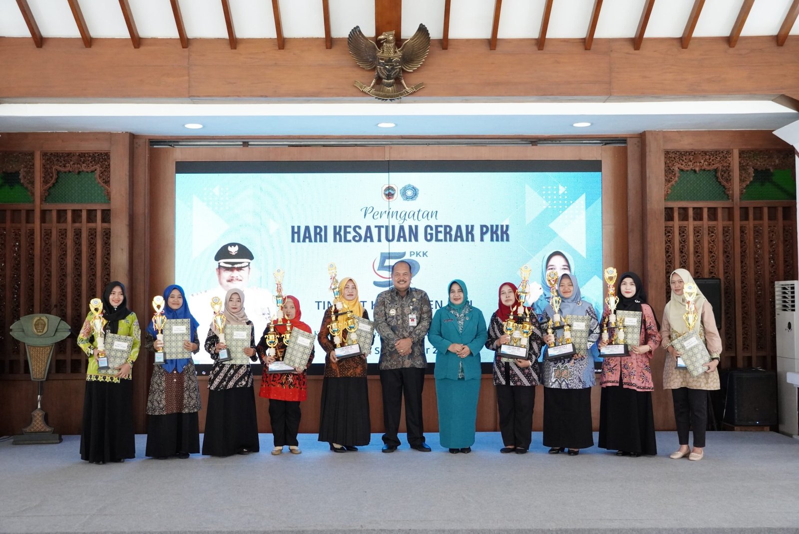 Hadiri Peringatan HKG PKK, Pj Bupati Singgung Urgensi Peran Perempuan
