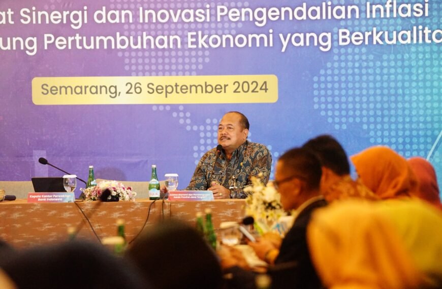Jadi Moderator High Level Meeting TPID Provinsi Jateng, Pj Bupati Pati: Pengendalian Inflasi dan Ketahanan Pangan Jadi Fokus Utama