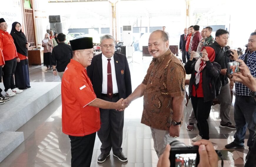 Hadiri Pelantikan Pengurus KONI, Pj Bupati Sebut Kemajuan Olahraga Pati Berada di Tangan KONI