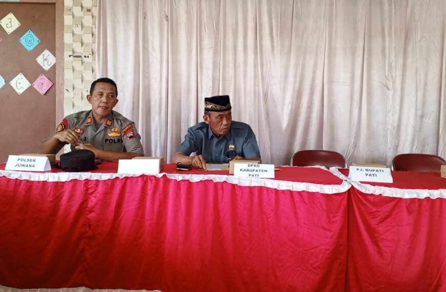 Haryono Perwakilan DPRD Pati Duduk Bersama Dengarkan Aspirasi Warga Langgenharjo