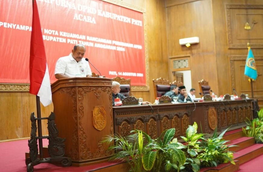 Nota Keuangan Perubahan APBD 2024 Dibahas Di Rapat Paripurna DPRD Kabupaten Pati