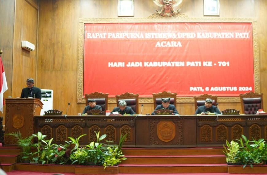 Hari Jadi Pati Dibahas Dalam Rapat Paripurna DPRD Pati
