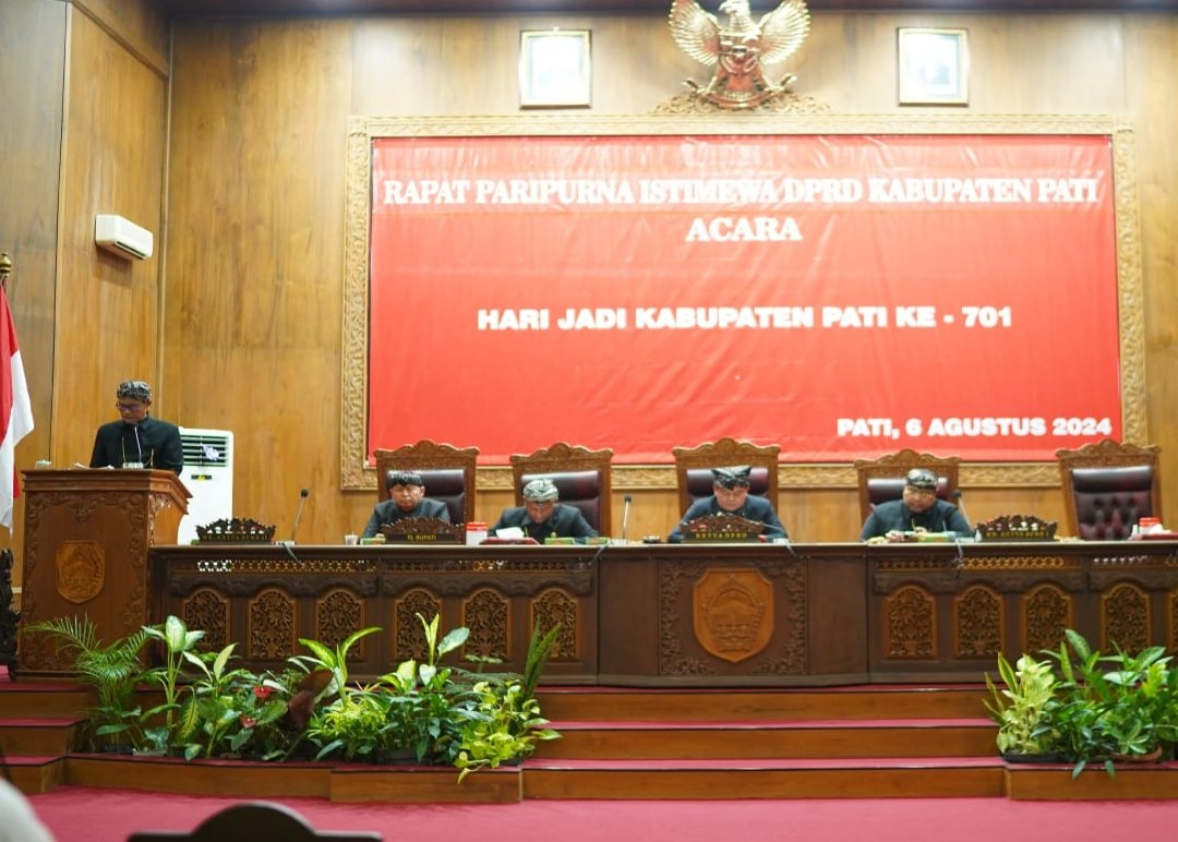 Hari Jadi Pati Dibahas Dalam Rapat Paripurna DPRD Pati