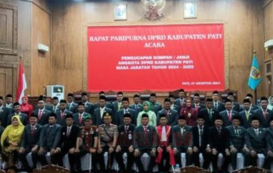 Pimpinan DPRD kabupaten Pati, Ali Badrudin Menghadiri Orientasi Bersama Anggotanya