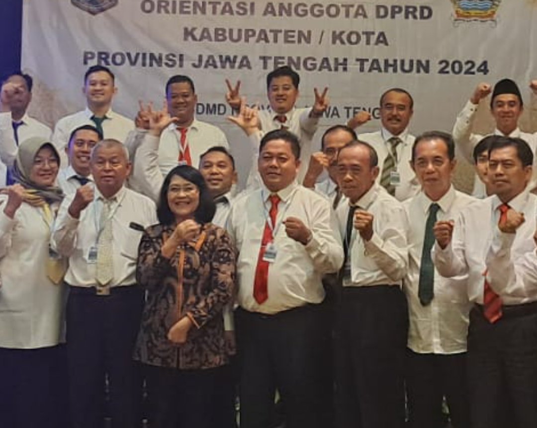 Dewan Terpilih Haryono Mengikuti Orientasi DPRD Kabupaten di Solo