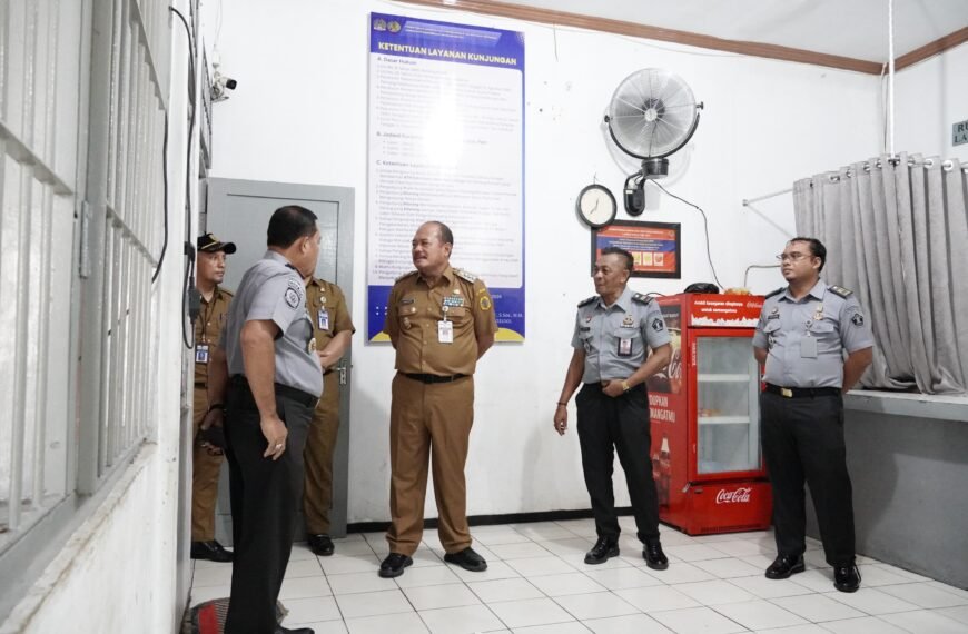 Pj Bupati Pati Lakukan Monitoring Pra-Pilkada di Lapas Pati