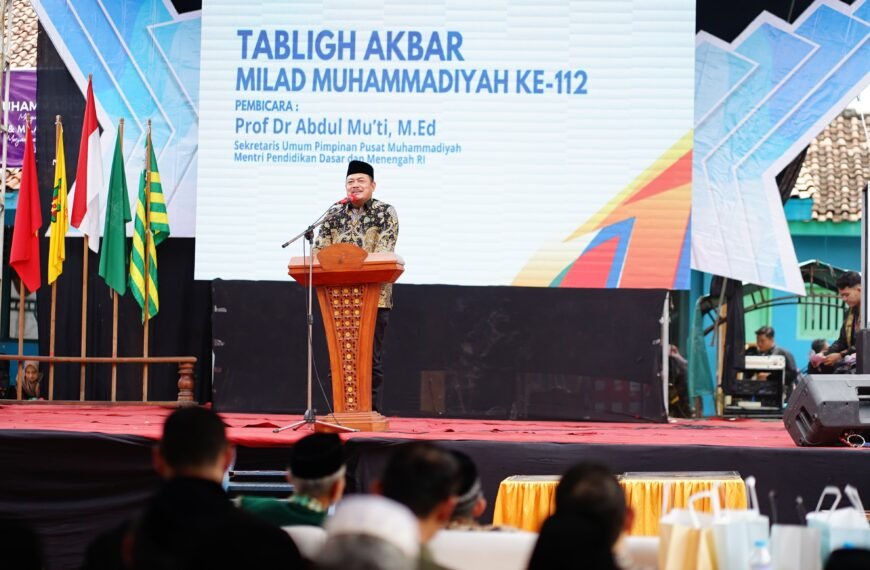 Pj Bupati Pati Hadiri Tabligh Akbar Dalam Rangka Milad Muhammadiyah Ke-112