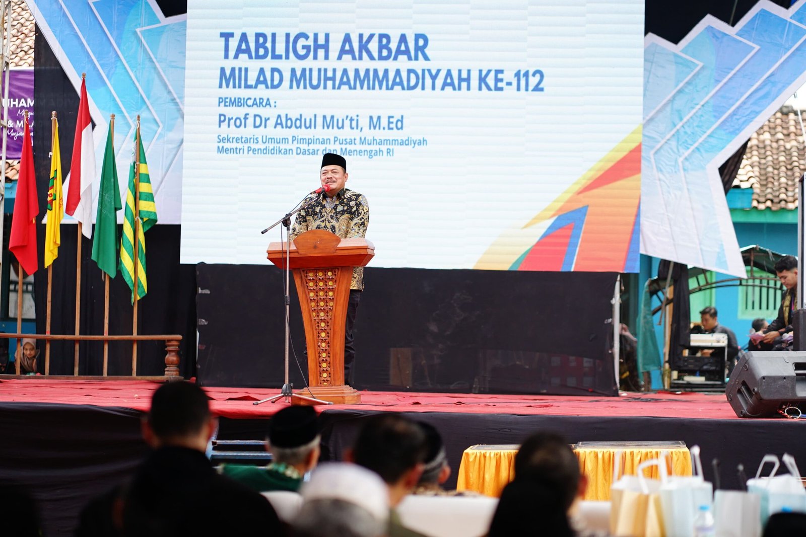 Pj Bupati Pati Hadiri Tabligh Akbar Dalam Rangka Milad Muhammadiyah Ke-112
