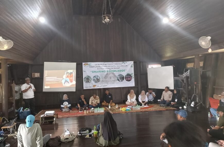 Sharing knowledge himpunan pramuwisata indonesia Kota waringin barat