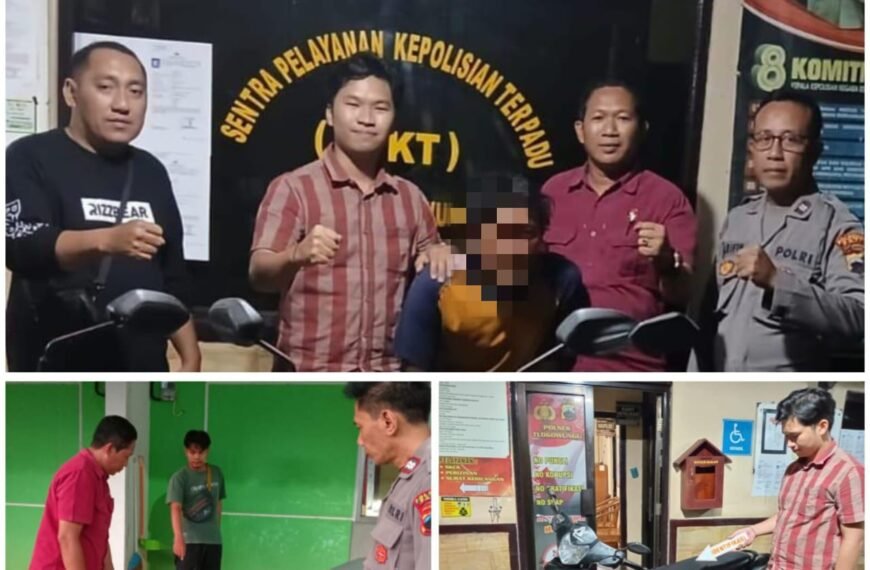 Kepolisian Berhasil Amankan Pelaku Curanmor di Pati