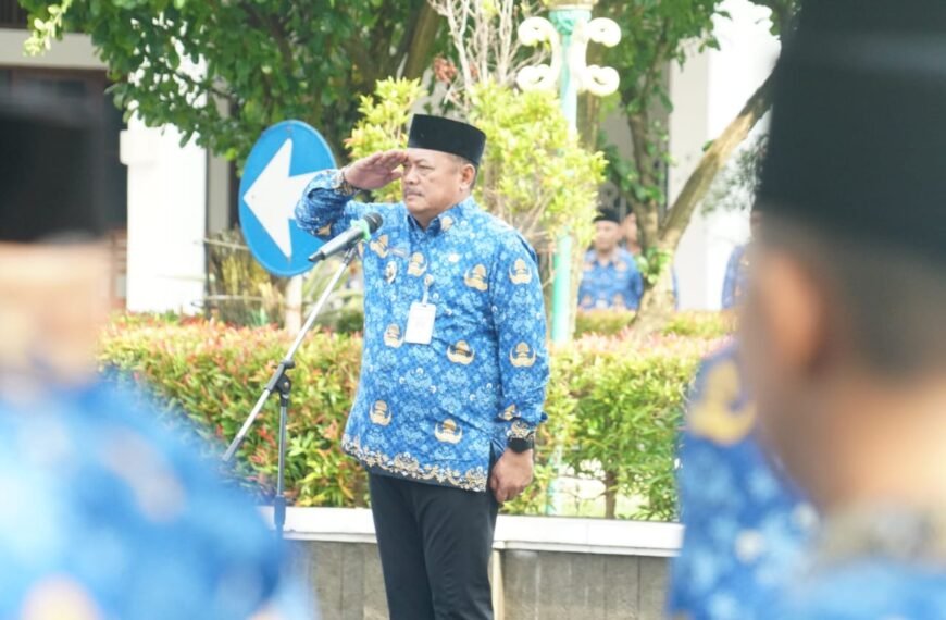 Pimpin Apel Pagi, Pj Bupati Pati Sujarwanto Pamit