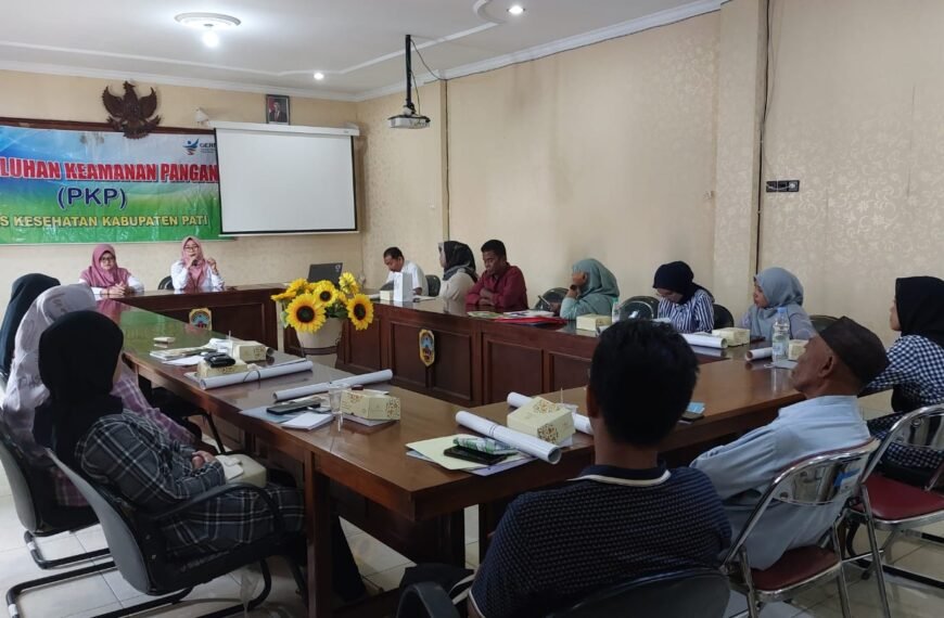 Hadirkan Sejumlah Pelaku Usaha, Dinkes Pati Adakan Penyuluhan Keamanan Pangan