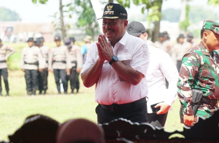 Pj Bupati Pati Pamit Usai Membuka TMMD Sengkuyung Tahap I