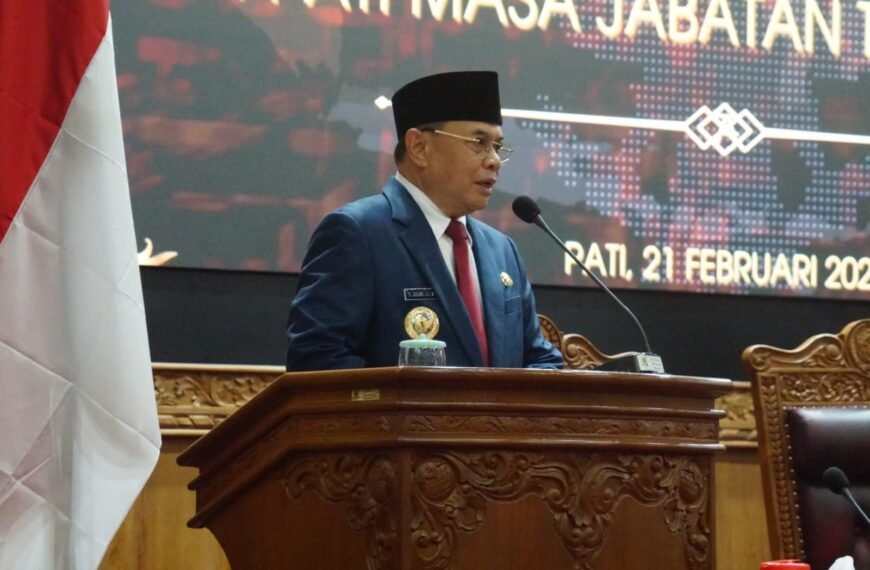 Sampaikan Pidato Paripurna, Sudewo-Chandra Tegaskan Komitmennya Dongkrak Pembangunan Infrastruktur