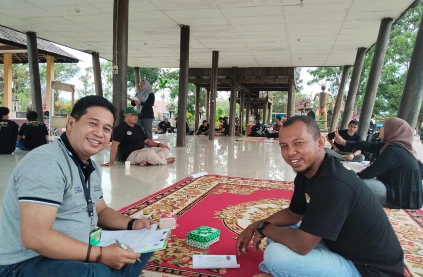 Agus Lelono Dari Balai TNTP Menjadi Penguji Guiding Skill Test Kompetensi Pramuwisata HPI Kobar