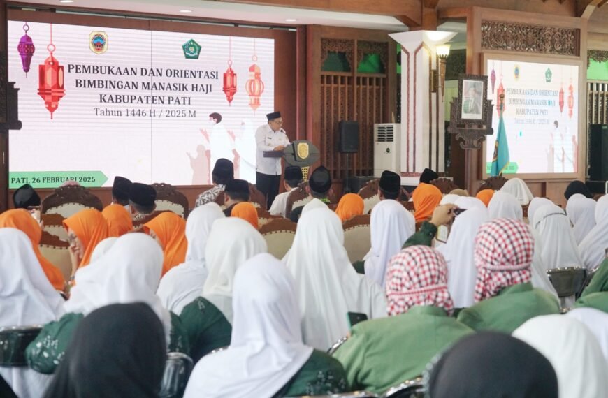 Buka Manasik Haji, Wabup Berikan Pesan Khusus untuk Calon Jemaah dan Petugas Haji