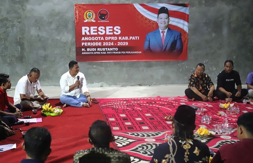 Dewan Pati Sudi Rustanto Mengadakan Reses di Wilayah Binaannya