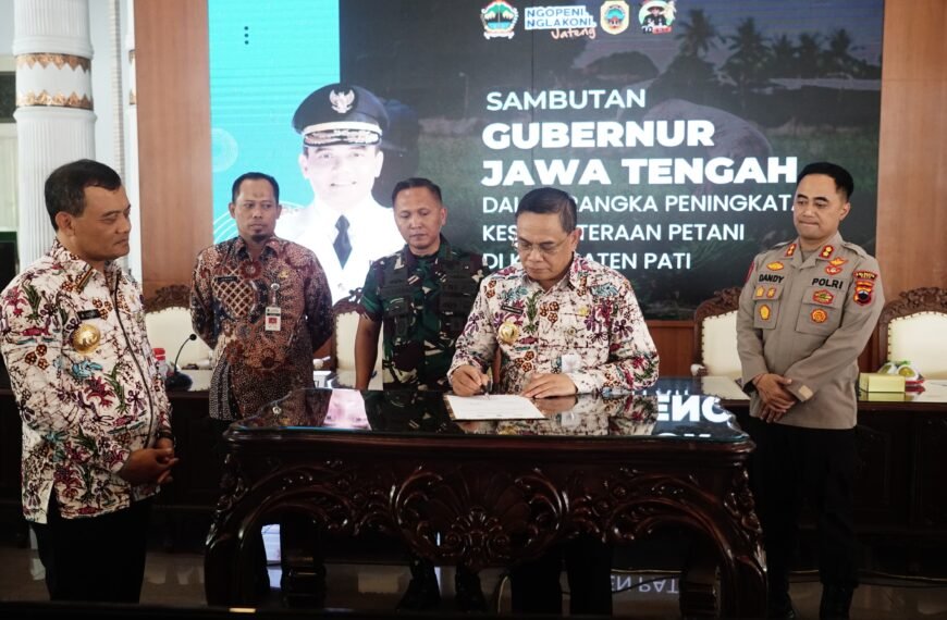 Gubernur : Ide Bupati Pati Tingkatkan Kesejahteraan Petani Bisa Jadi Contoh Untuk Kabupaten Lain