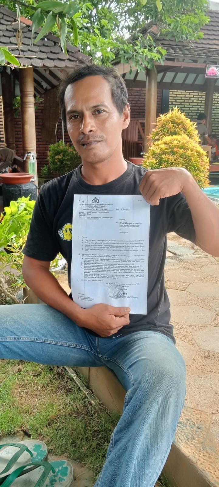 PENGADUAN ASMUI DI POLRESTA PATI TERKESAN LAMBAT