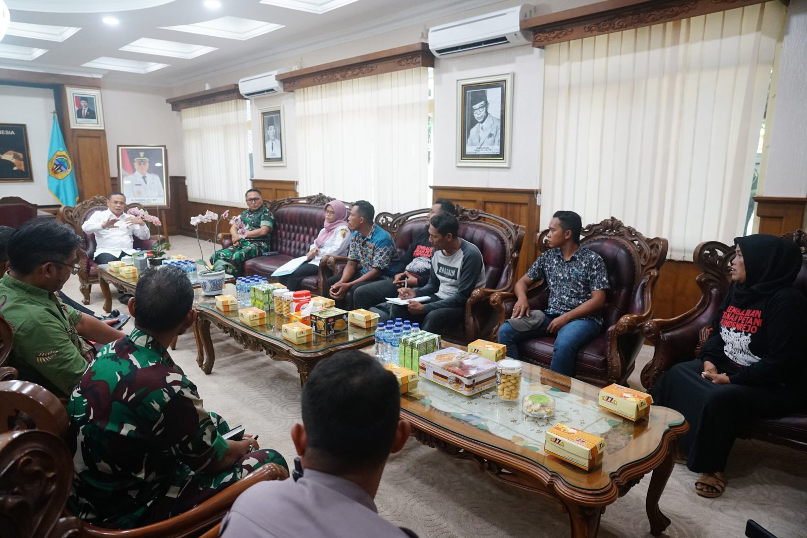 Gelar Audiensi Terkait Sengketa Lahan Pundenrejo, Bupati Pati Tegaskan Komitmen Jaga Kondusivitas Pati