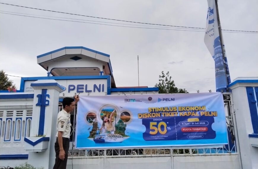 Dukung Stimulus Ekonomi, PELNI Berlakukan Diskon Tiket 50% Mulai 5 Juni 2025 di Kotawaringin Barat