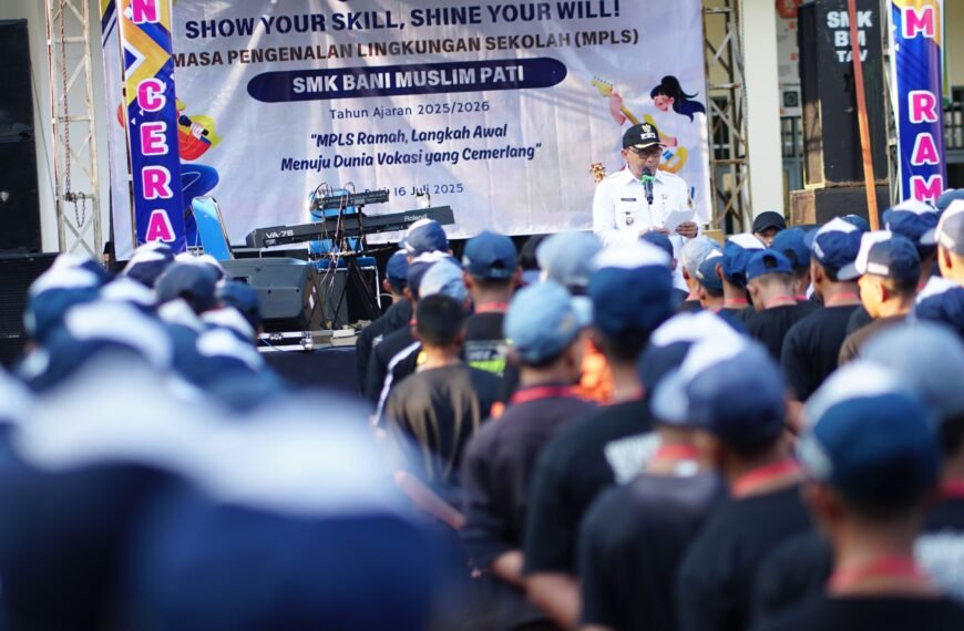 Wakil Bupati Pati Berikan Motivasi di MPLS SMK Bani Muslim
