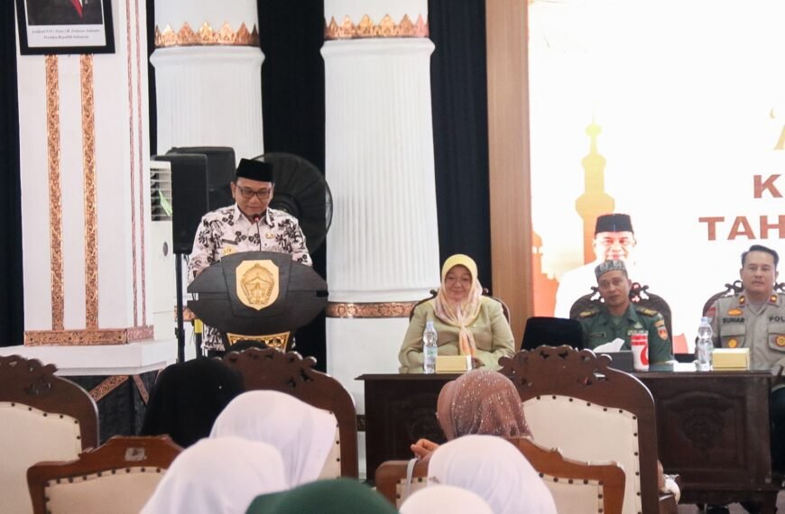Wakil Bupati Pati Risma; menghadiri acara Tasyakuran Haji Kabupaten Pati Tahun 1447 H/2025 M