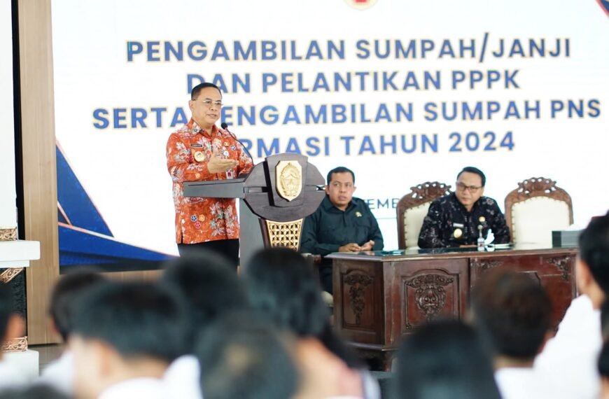 1.049 PNS dan P3K di Lantik Bupati Sudewo