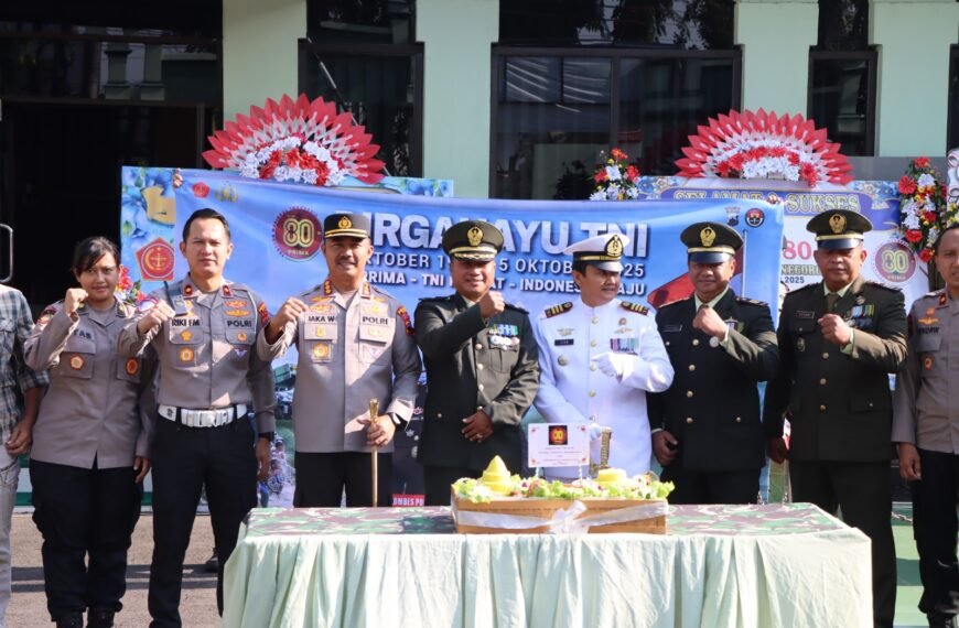 Dirgahayu TNI Ke – 80, Kodim 0718 Pati Dapat Kejutan dari Kapolresta Pati