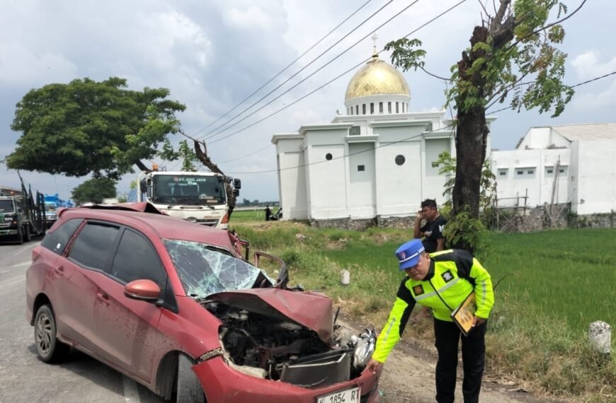 Empat Orang Luka dalam Kecelakaan di Jalur Lingkar Selatan Pati, Diduga Sopir Mengantuk