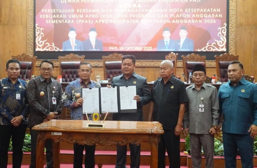 KUA-PPAS Disepakati, Bupati Pati Ungkap Prioritas Pembangunan di 2026