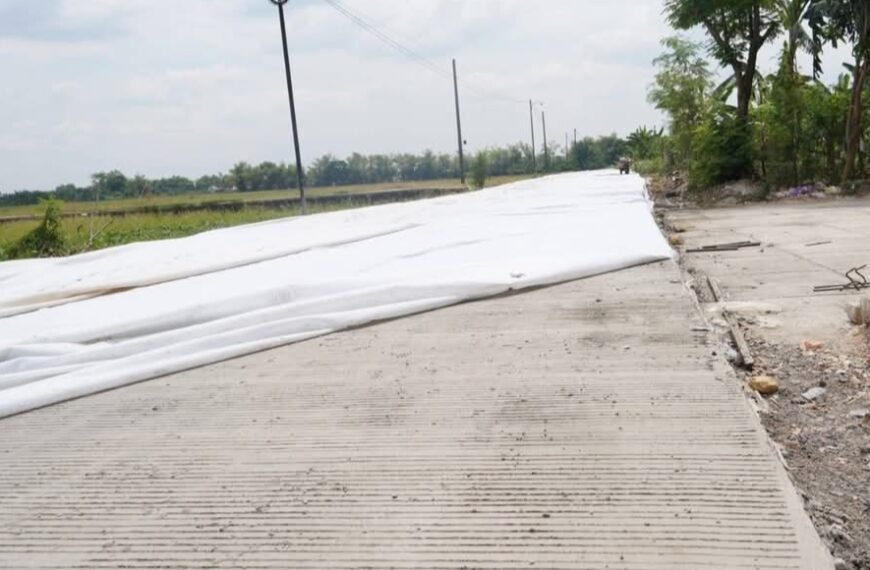 DPUTR Pati; Pembangunan Jalan Kayen Srikaton – Bentuk Dukungan di Sektor Pertanian