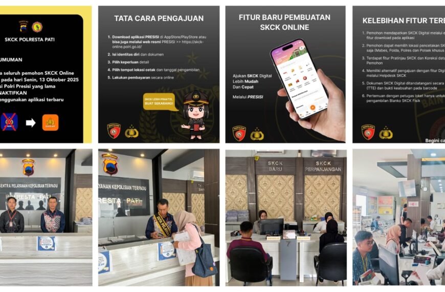 Tak Perlu Capek Antri, Polresta Pati Hadirkan Layanan SKCK Full Online