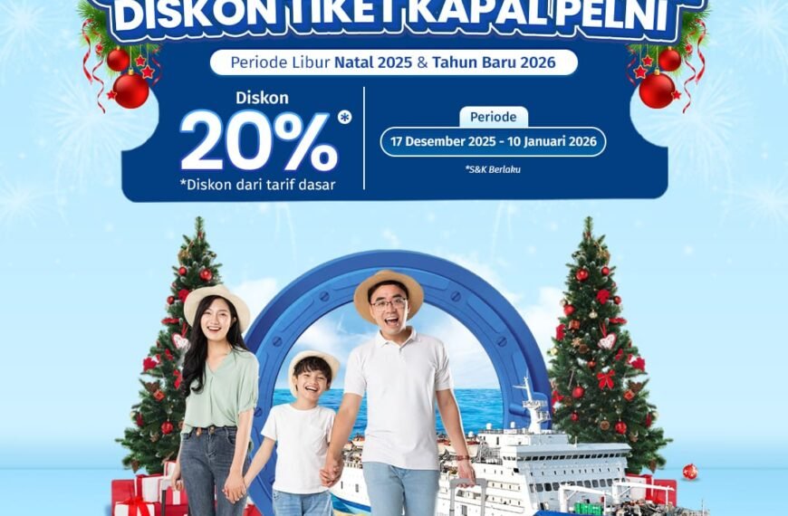 Sambut Libur Nataru, Pemerintah Berikan Diskon Tiket Kapal PELNI ke Semua Rute