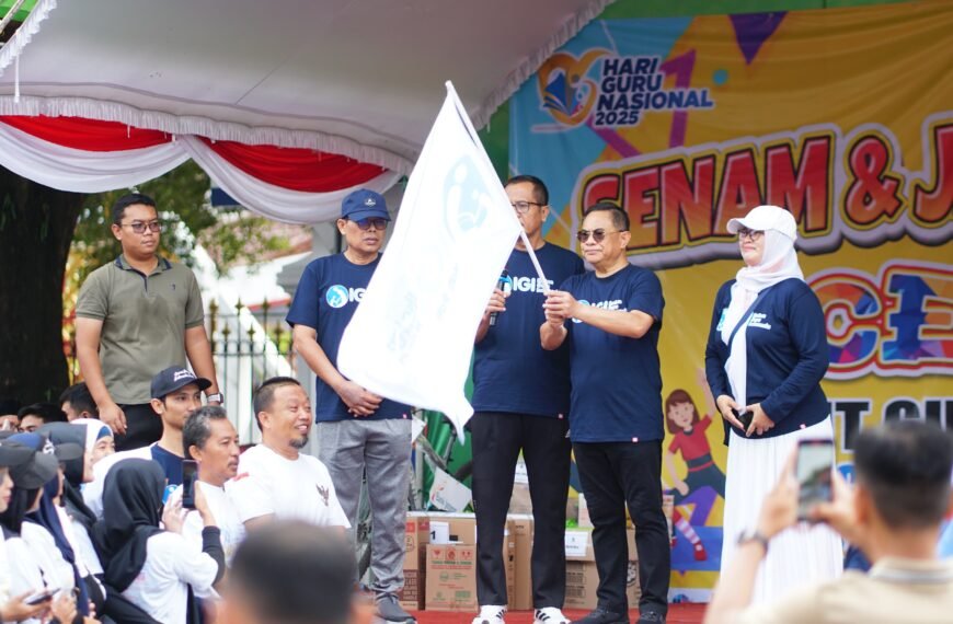 Lepas Jalan Santai IGI, Sudewo : Guru Garda Terdepan Pembentuk Karakter Generasi