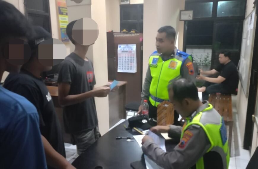 Kapolsek Wedarijaksa Turun Gunung, Sikat Balap Liar dan Angkut 3 Motor Brong Dari Lokasi