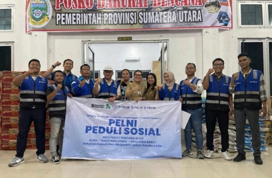 PELNI SALURKAN BANTUAN DARURAT BAGI KORBAN BANJIR BANDANG SUMATERA UTARA DAN SUMATERA BARAT