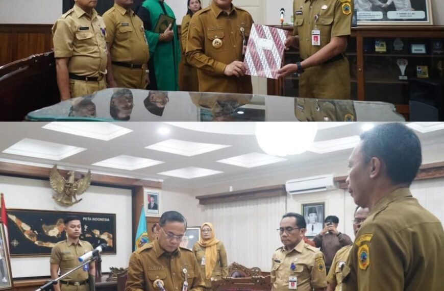 Teguh Widiyatmoko Resmi Menjabat PJ Sekda Gantikan Riyoso
