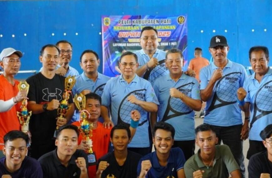 DPRD Pati Karwito Dukung Penyelenggaraan Bupati Cup, Cari Bibit Unggul Olahraga Tenis