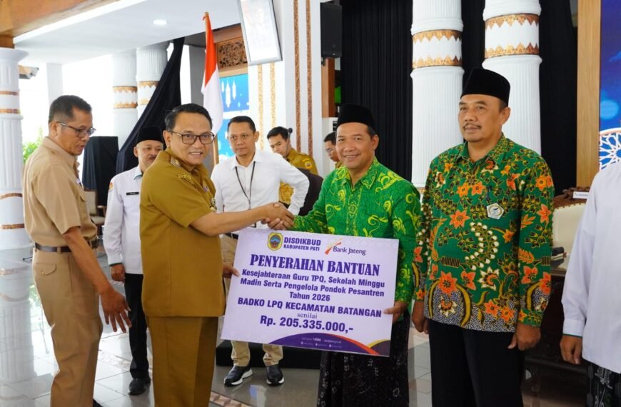 Pemkab Pati Salurkan Bantuan untuk Guru Keagamaan