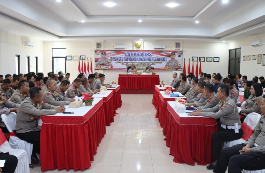 Polresta Pati Matangkan Pengamanan Lebaran melalui Latpra Ops Ketupat Candi 2026