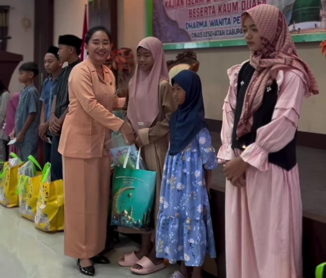 Kajian Islami DWP Dikes Pati, Santuni Yatim Piatu dan Kaum Dhuafa