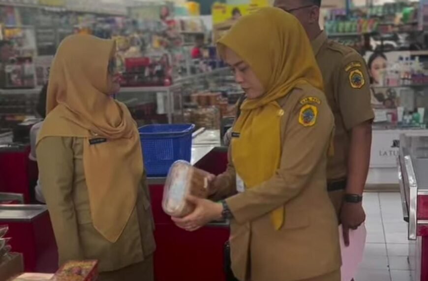 Sidak ke Sejumlah Swalayan, Dinkes Pastikan Keamanan Makanan Jelang Lebaran