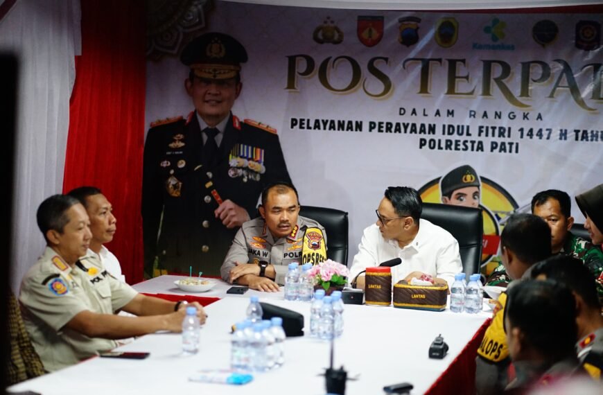 Malam Takbir, Plt Bupati Pati Pantau Langsung Situasi Kamtibmas