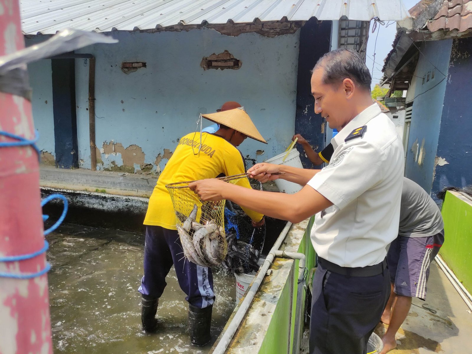 Dari pembinaan menuju kemandirian, hasil panen Ikan Lele jadi kebanggaan