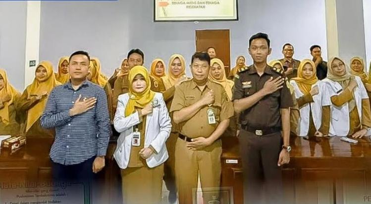 Dinkes Laksanakan Sosialisasi Hukum Kesehatan dan Perlindungan Hukum Bagi Tenaga Medis dan Nakes