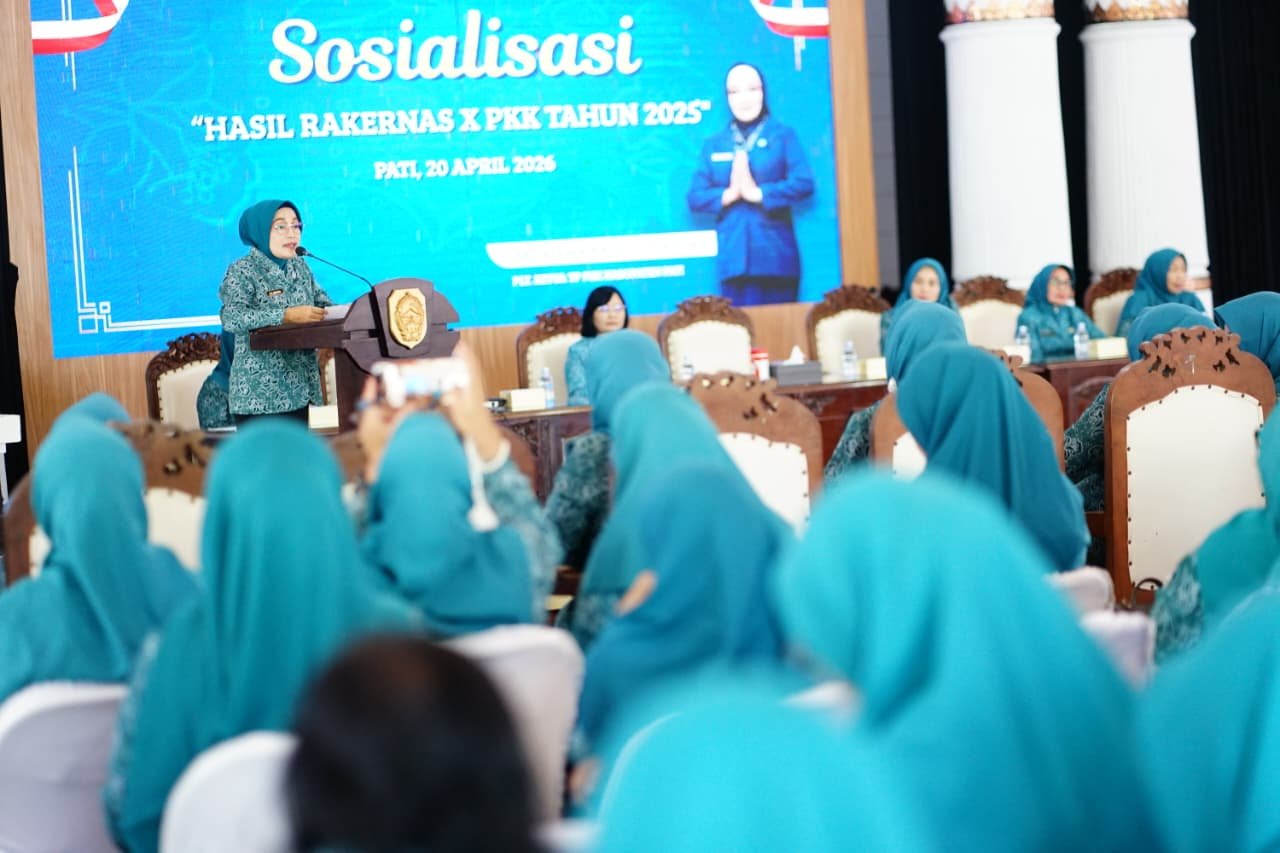 Rakernas X PKK Disosialisasikan, Pati Fokus Perkuat Implementasi