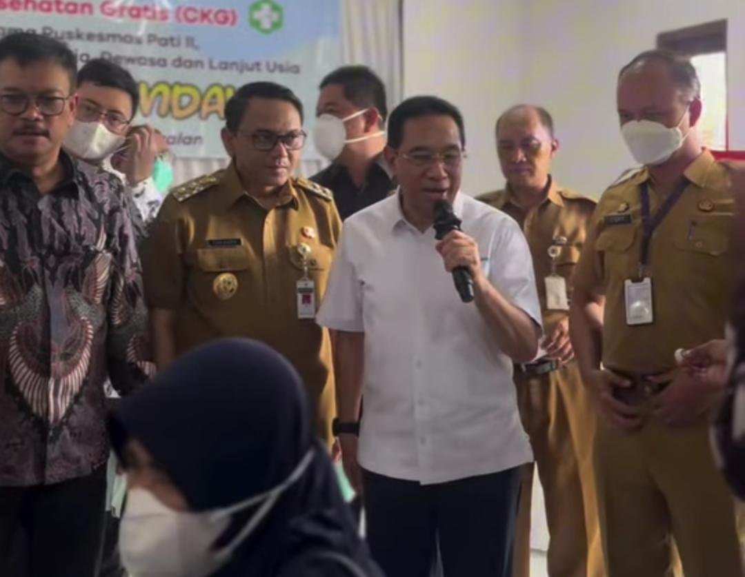 Tracing TB bersama Wamenkes RI, Terintegrasi Program Cek Kesehatan Gratis (CKG)