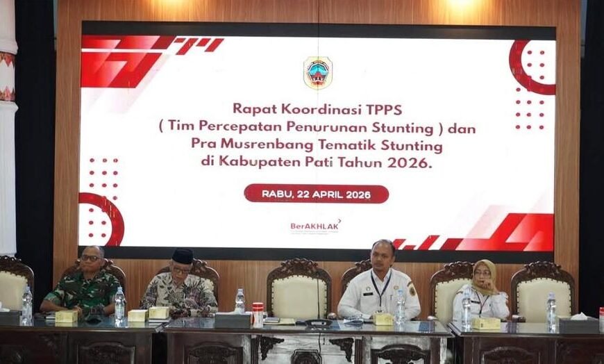 Rapat Koordinasi Tim Percepatan Penurunan Stunting (TPPS) dan Pra Musrenbang Tematik Stunting Tahun 2026