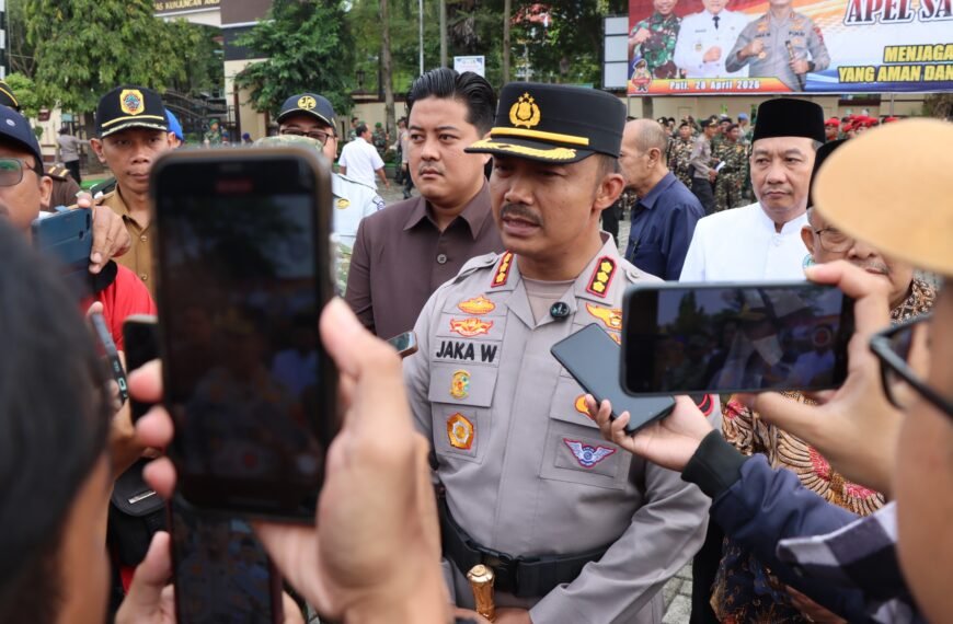 Polresta Pati Perkuat Sinergitas Lewat Apel “Sabuk Kamtibmas”, Dorong Keamanan Masyarakat